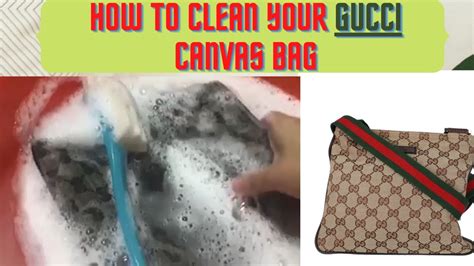 gucci conditioner|how to clean Gucci bags.